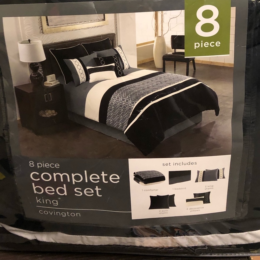 8 piece set - King Size